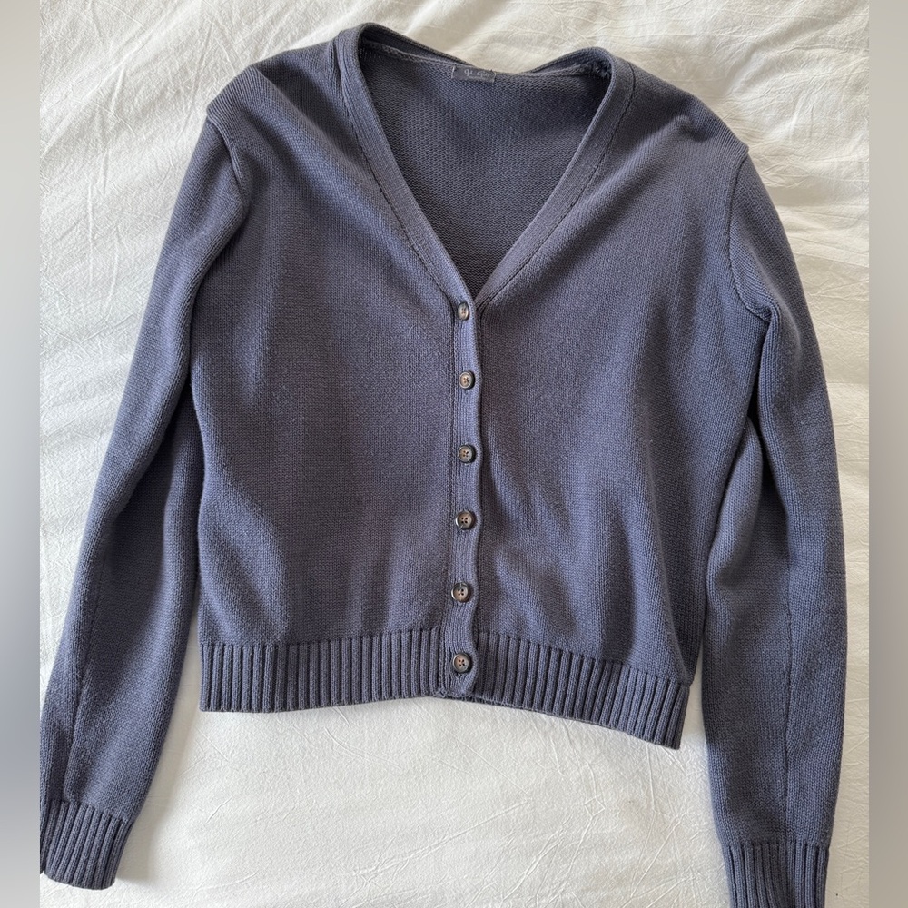 Blue John Galt Cardigan 100% cotton